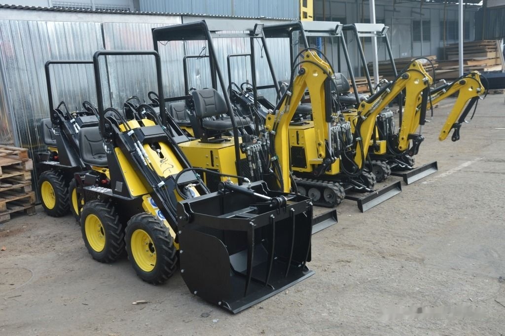 Nov Mini nakladalec Tur Poland Mini Loader TUR N 520 Mini Hoflader Kompaktlader Briggs&Stratton: slika 33