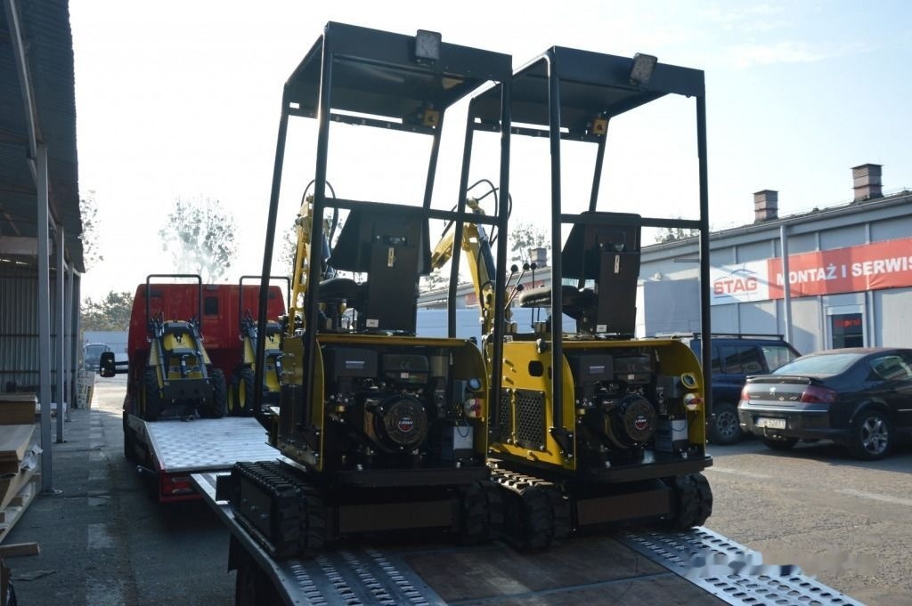 Nov Mini nakladalec Tur Poland Miniradlader Miniloader Mini hoflader TUR N 520 Briggs&Stratton: slika 6