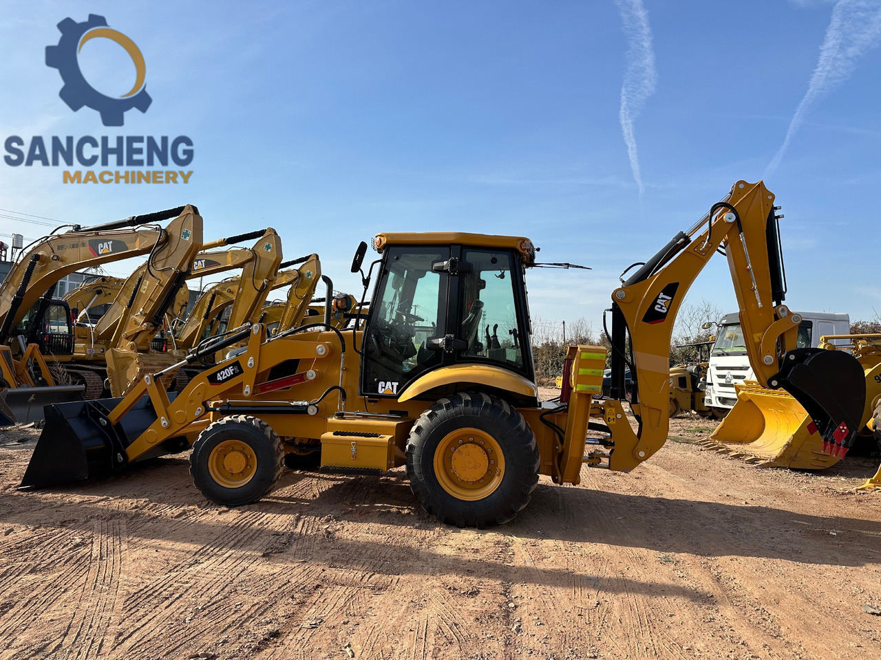 CATERPILLAR 420F2 - Bager nakladalec: slika 3 CATERPILLAR 420F2 - Bager nakladalec: slika 3