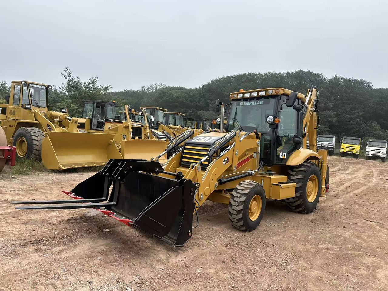 CATERPILLAR 420F2 - Bager nakladalec: slika 5 CATERPILLAR 420F2 - Bager nakladalec: slika 5