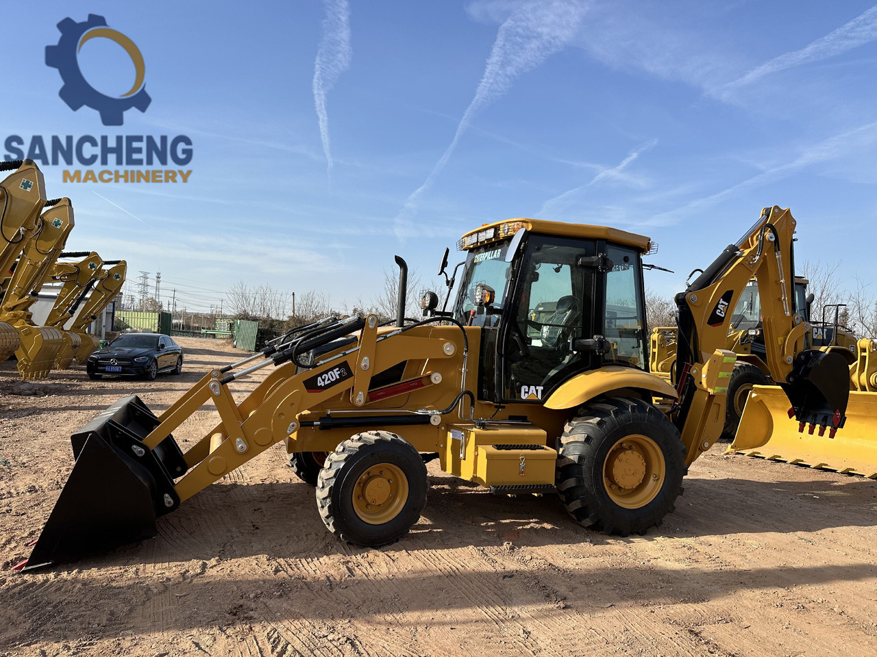 CATERPILLAR 420F2 - Bager nakladalec: slika 4 CATERPILLAR 420F2 - Bager nakladalec: slika 4