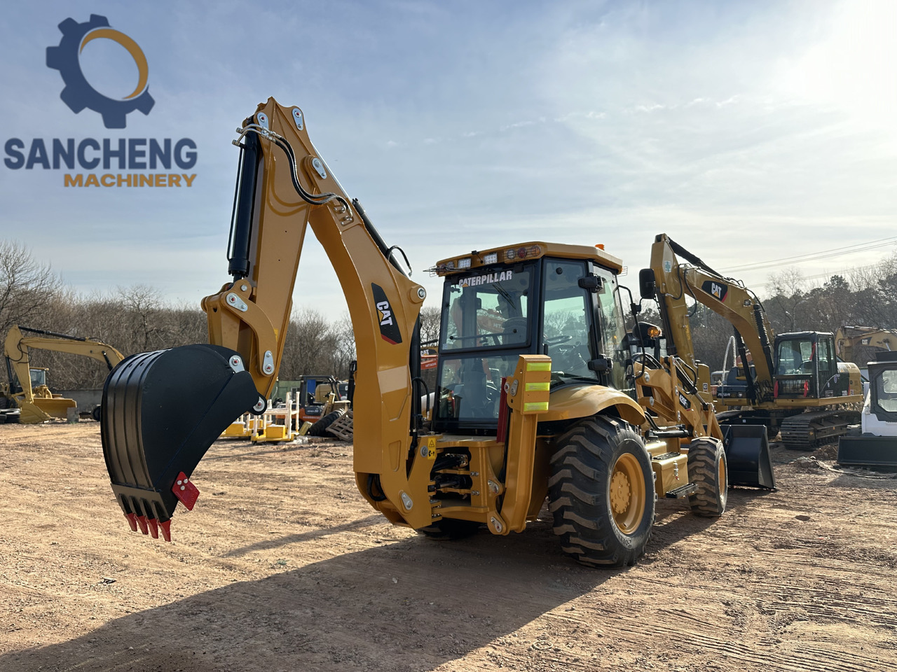 Nov Bager nakladalec CATERPILLAR 420F2: slika 9