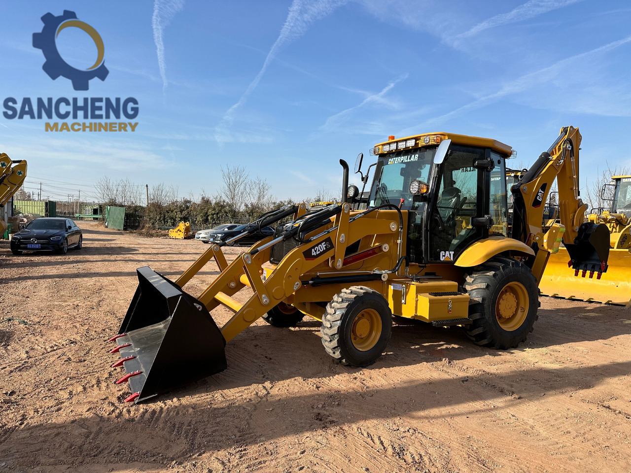 CATERPILLAR 420F2 - Bager nakladalec: slika 1 CATERPILLAR 420F2 - Bager nakladalec: slika 1