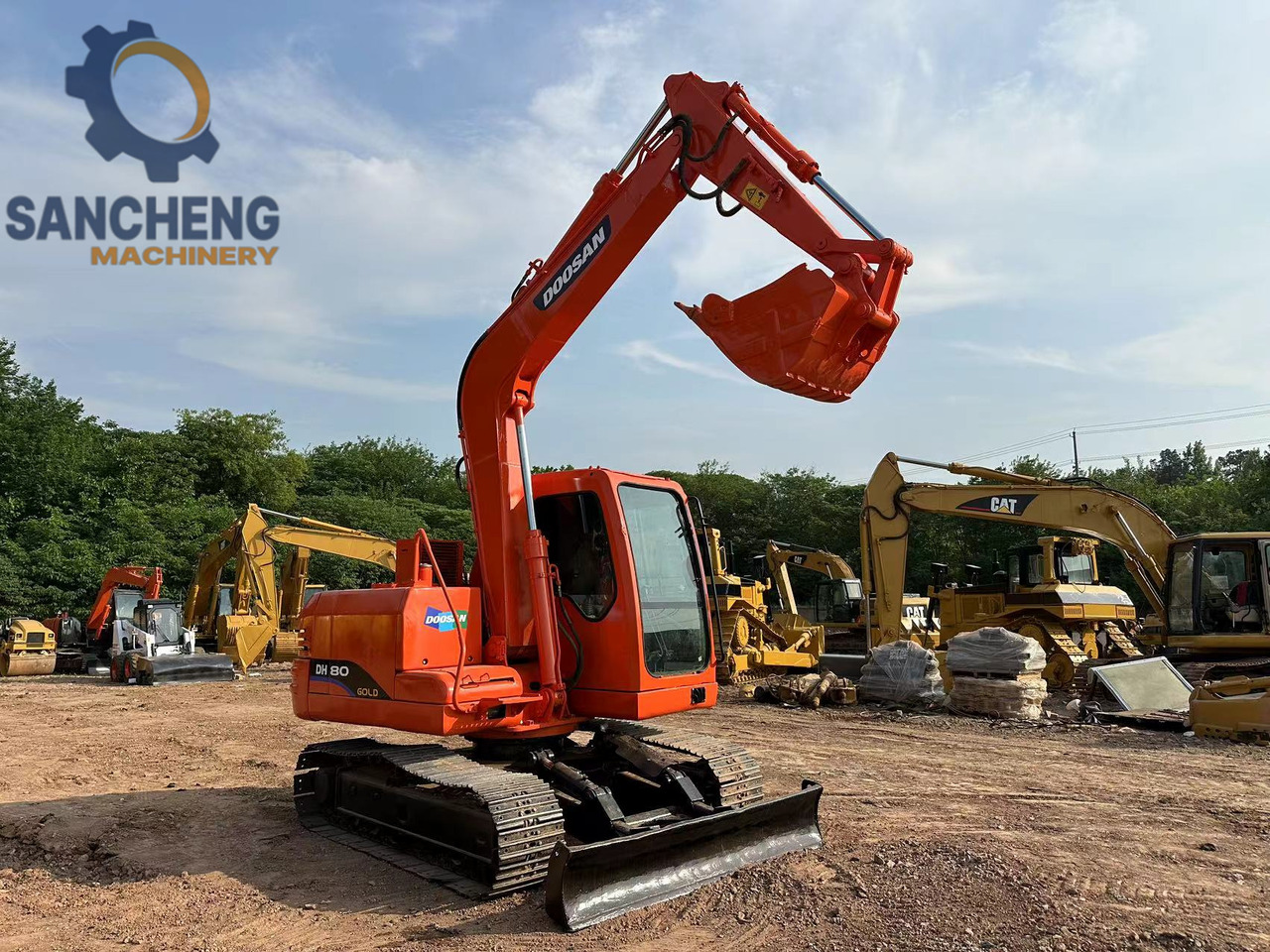 DOOSAN DH80 Mini Excavator - Bager goseničar: slika 3 DOOSAN DH80 Mini Excavator - Bager goseničar: slika 3