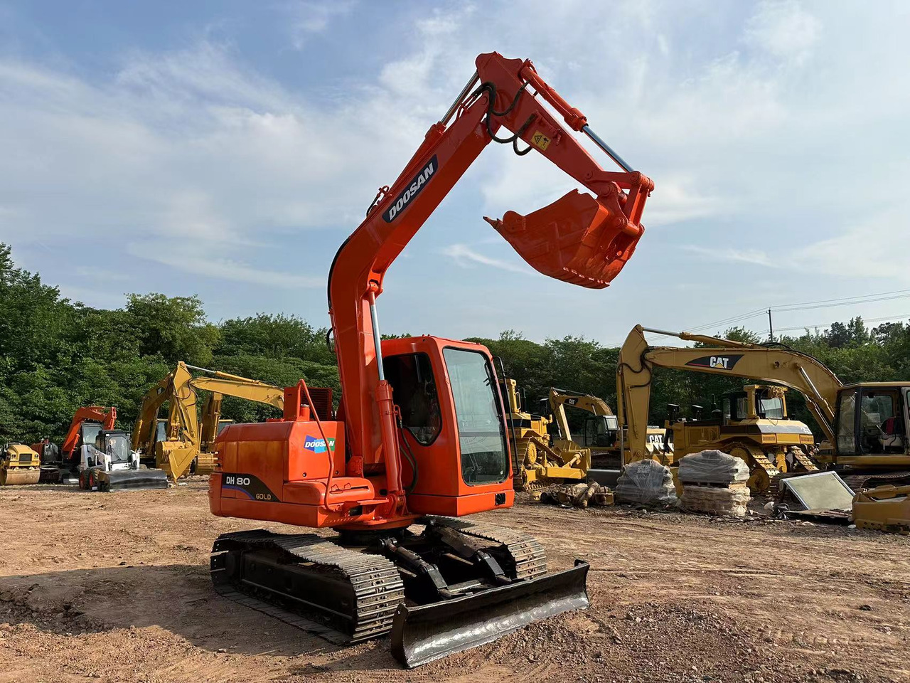 DOOSAN DH80 Mini Excavator - Bager goseničar: slika 1 DOOSAN DH80 Mini Excavator - Bager goseničar: slika 1