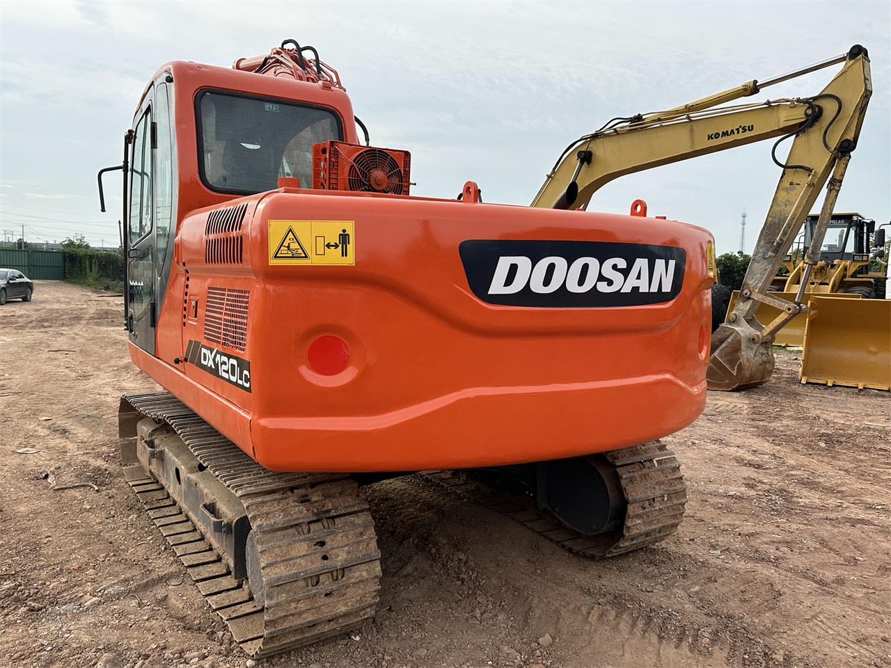 DOOSAN DX120 - Bager goseničar: slika 4 DOOSAN DX120 - Bager goseničar: slika 4