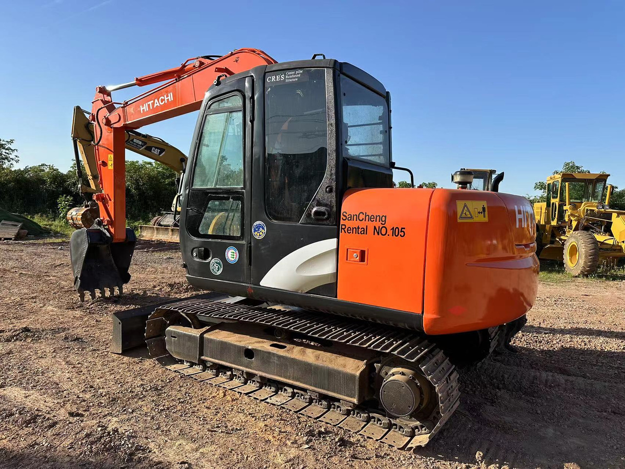 Mini bager HITACHI ZAXIS ZX70: slika 8