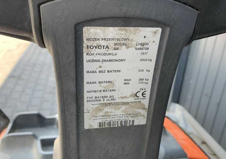 BT LPE200 - Paletni viličar: slika 4 BT LPE200 - Paletni viličar: slika 4