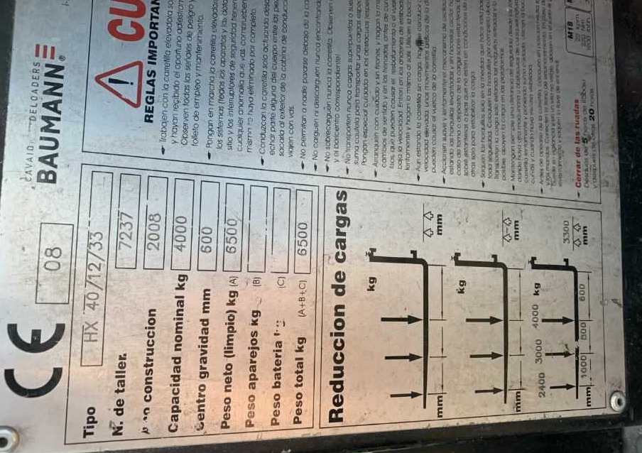 Baumann HX40/12/33 - Bočni nakladalnik: slika 4 Baumann HX40/12/33 - Bočni nakladalnik: slika 4