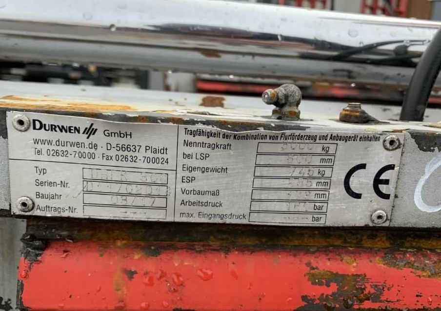 Durwen DRPK30C - Vilice za Viličar: slika 5 Durwen DRPK30C - Vilice za Viličar: slika 5