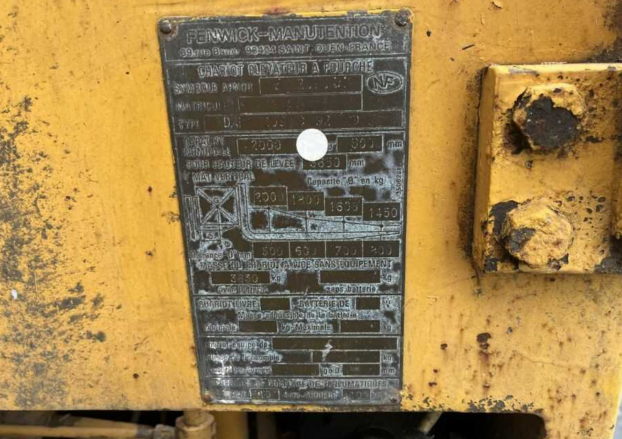 Fenwick DAP205 - Diesel viličar: slika 4 Fenwick DAP205 - Diesel viličar: slika 4