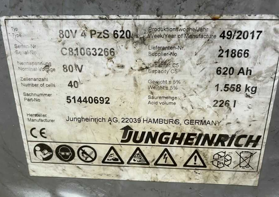 Jungheinrich EFG425k - Električni viličar: slika 5 Jungheinrich EFG425k - Električni viličar: slika 5