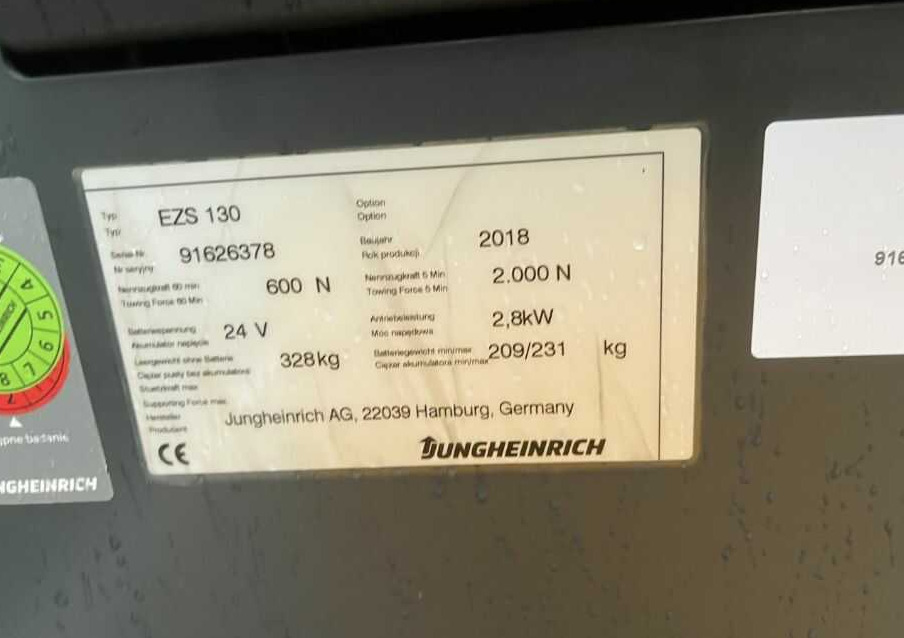 Jungheinrich EZS130 - Vlečni traktor: slika 4 Jungheinrich EZS130 - Vlečni traktor: slika 4