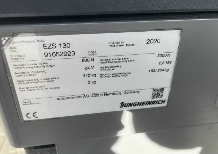 Jungheinrich EZS130 - Vlečni traktor: slika 4 Jungheinrich EZS130 - Vlečni traktor: slika 4