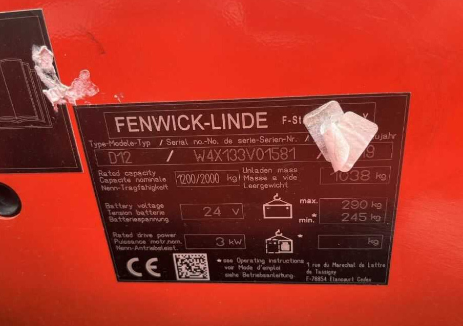 Linde D12 - Stroj za zlaganje: slika 4 Linde D12 - Stroj za zlaganje: slika 4