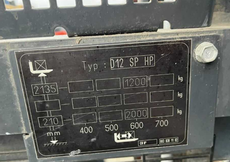 Linde D12HPSP - Stroj za zlaganje: slika 1 Linde D12HPSP - Stroj za zlaganje: slika 1