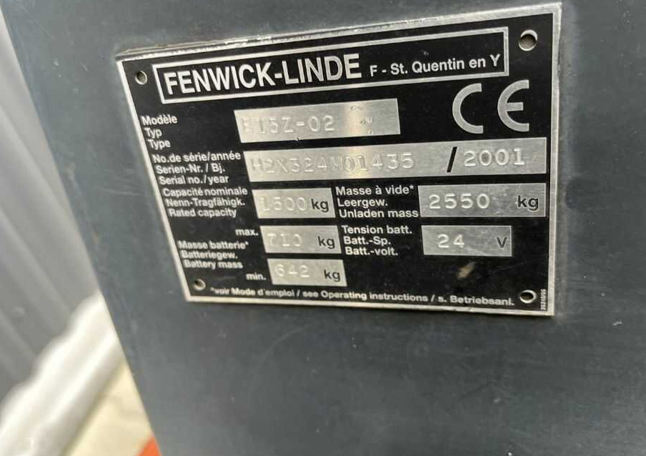 Linde E15 - Električni viličar: slika 4 Linde E15 - Električni viličar: slika 4