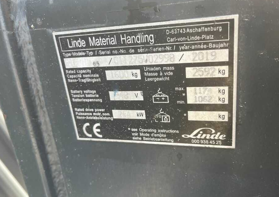 Linde E16PH - Električni viličar: slika 4 Linde E16PH - Električni viličar: slika 4