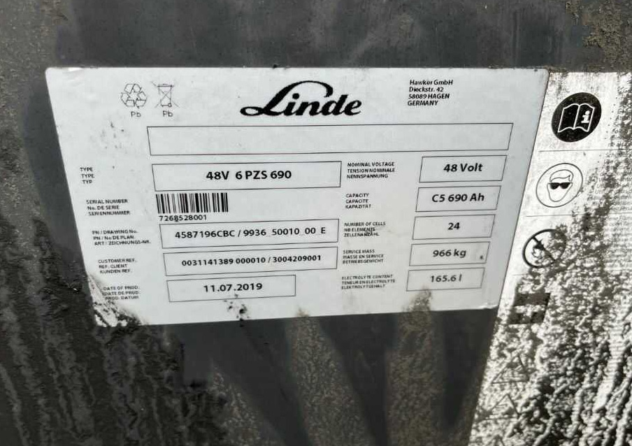 Električni viličar Linde E20L-02: slika 8