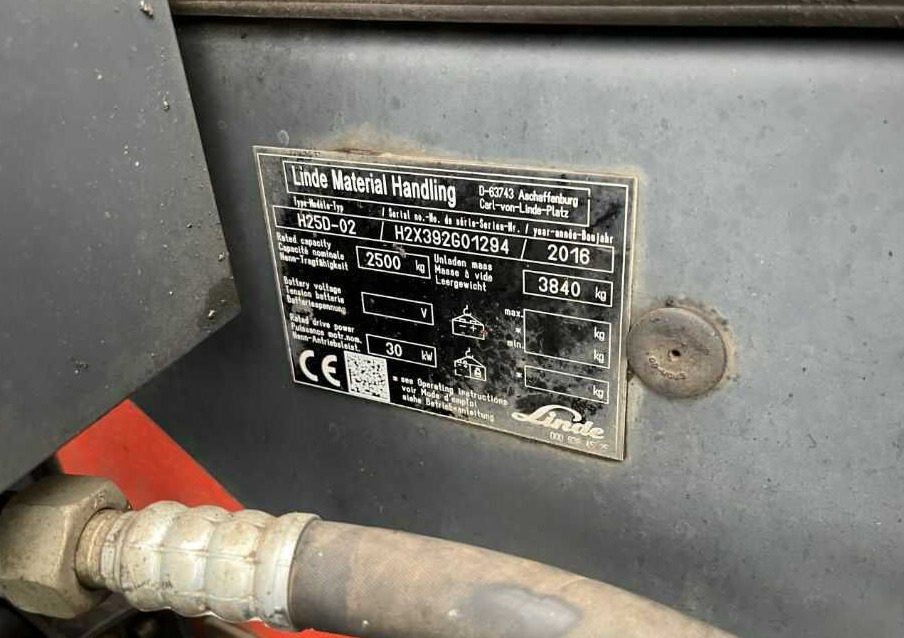 Linde H25D-02 - Diesel viličar: slika 4 Linde H25D-02 - Diesel viličar: slika 4