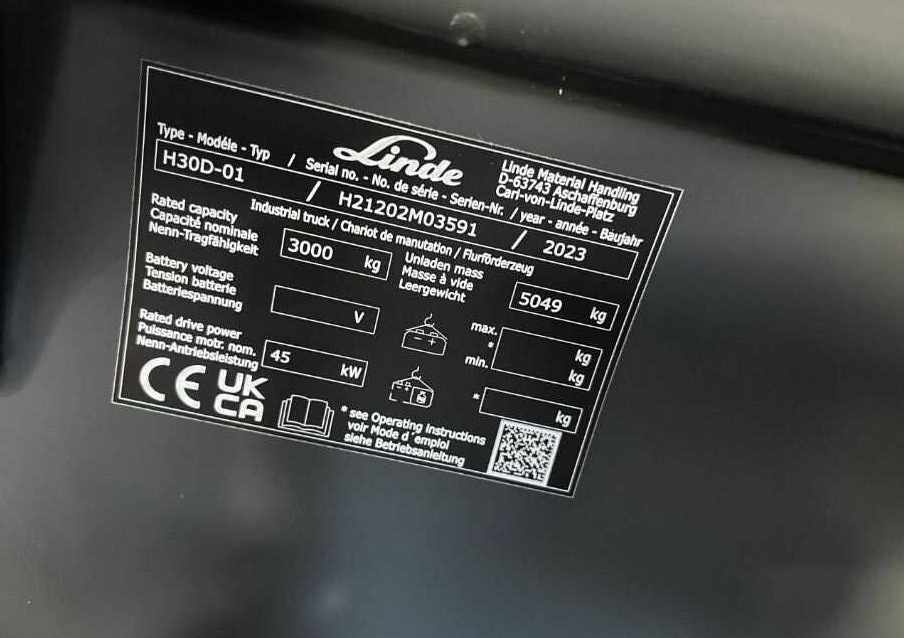 Linde H30D-01 - Diesel viličar: slika 4 Linde H30D-01 - Diesel viličar: slika 4