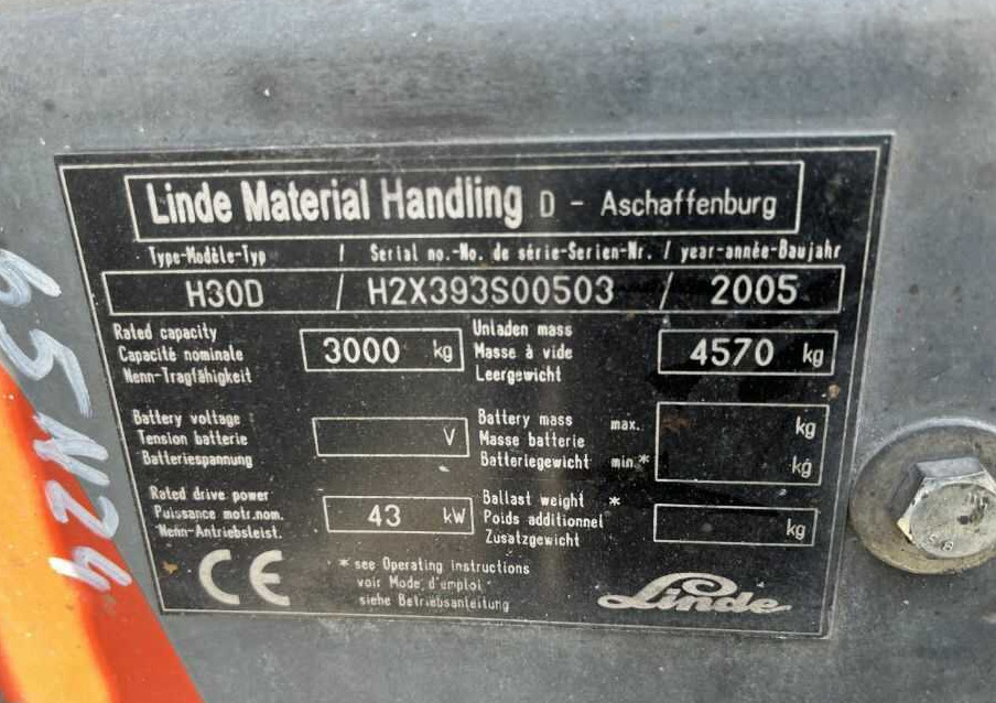 Diesel viličar Linde H30D: slika 6