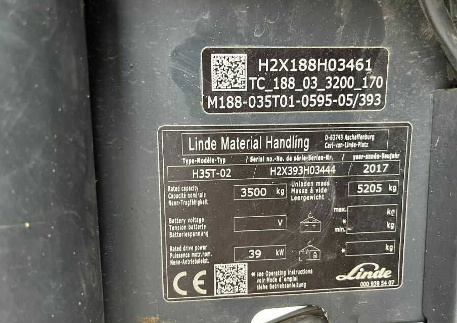 Linde H35T-02 - Plinski viličar: slika 4 Linde H35T-02 - Plinski viličar: slika 4