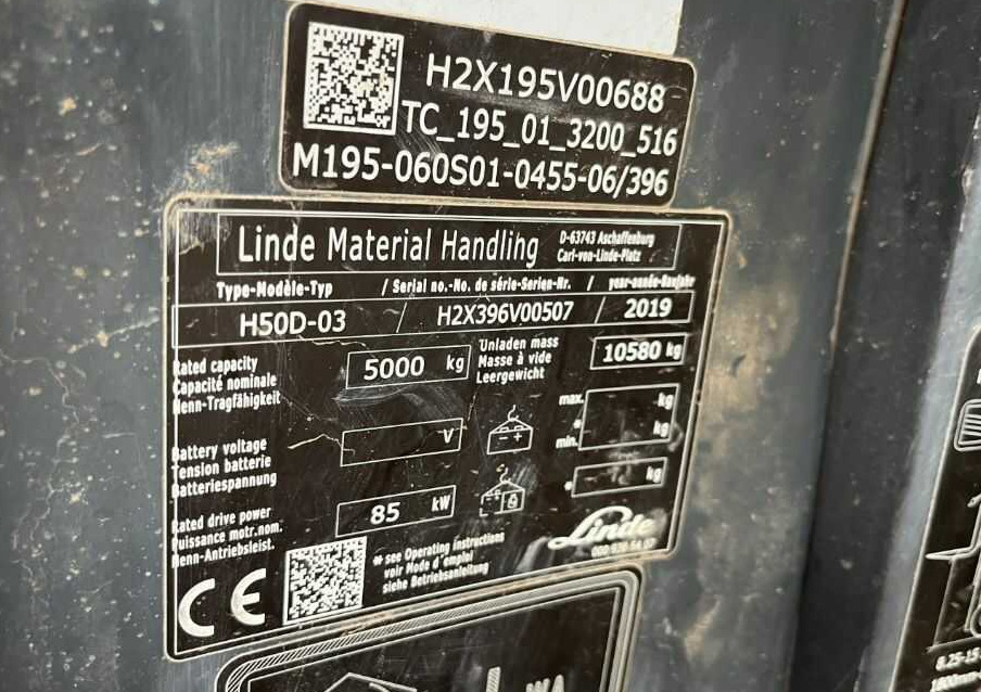 Linde H50D-03 - Diesel viličar: slika 5 Linde H50D-03 - Diesel viličar: slika 5