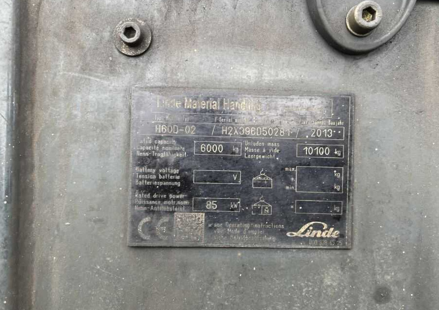 Linde H60D-02 - Diesel viličar: slika 5 Linde H60D-02 - Diesel viličar: slika 5