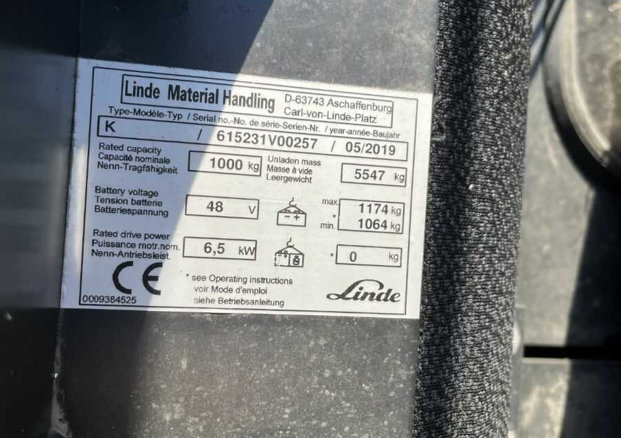 Linde K - Stroj za pripravo blaga: slika 5 Linde K - Stroj za pripravo blaga: slika 5