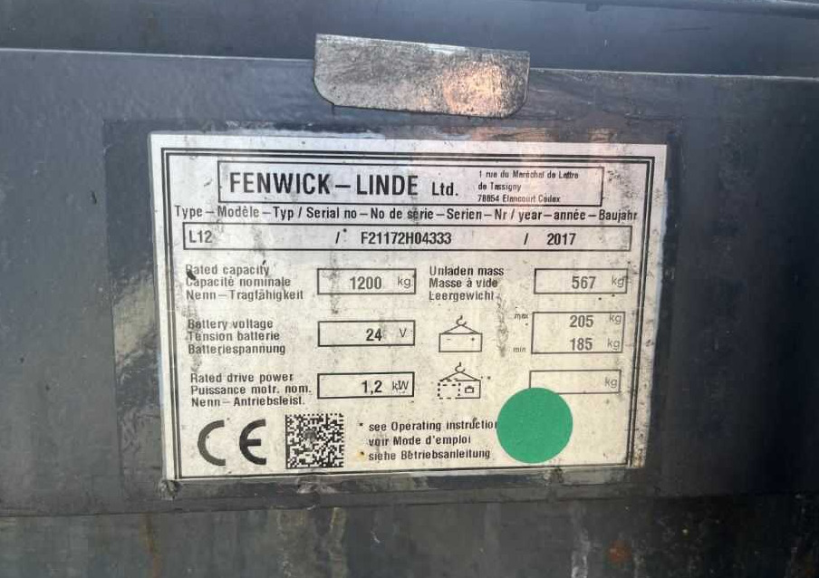 Linde L12 - Stroj za zlaganje: slika 4 Linde L12 - Stroj za zlaganje: slika 4