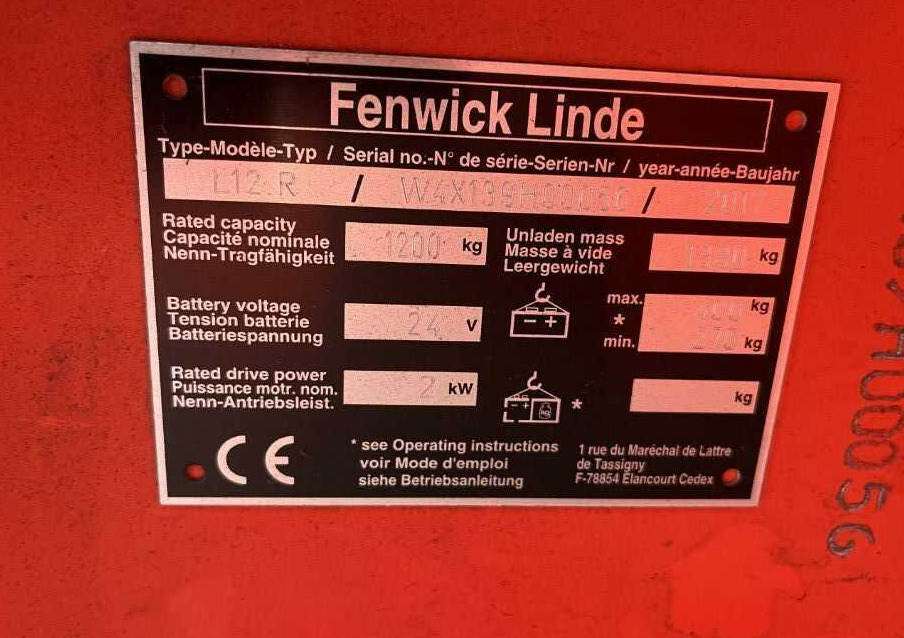 Linde L12R - Stroj za zlaganje: slika 4 Linde L12R - Stroj za zlaganje: slika 4
