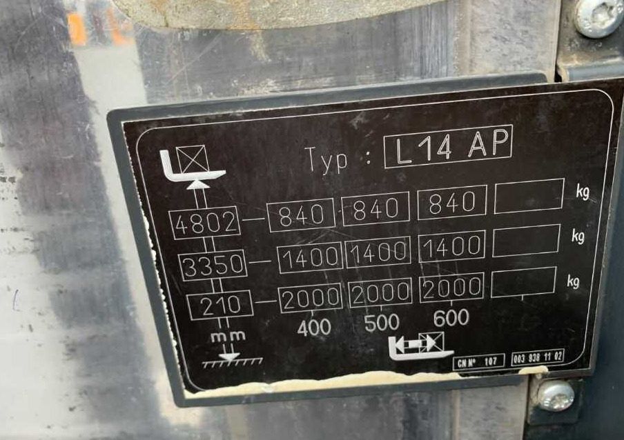 Linde L14AP - Stroj za zlaganje: slika 4 Linde L14AP - Stroj za zlaganje: slika 4