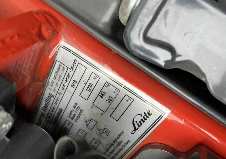 Linde N20CD - Stroj za pripravo blaga: slika 4 Linde N20CD - Stroj za pripravo blaga: slika 4