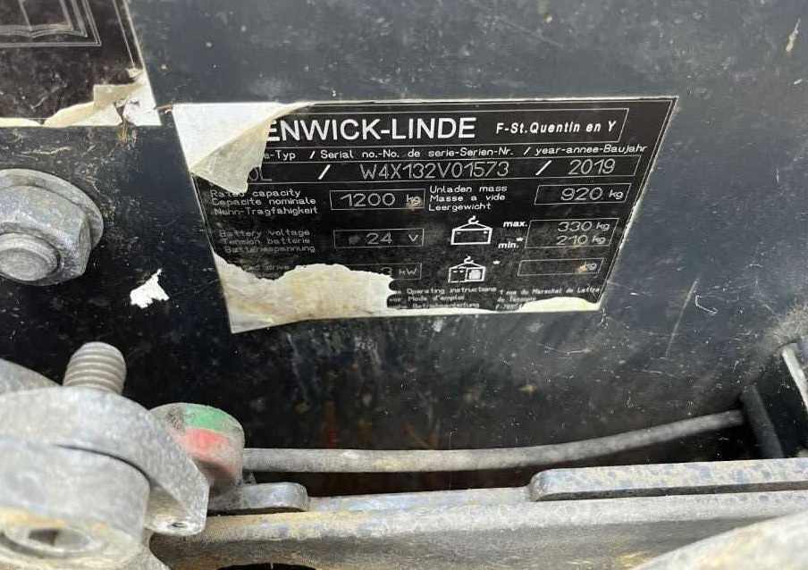 Linde N20L - Stroj za pripravo blaga: slika 4 Linde N20L - Stroj za pripravo blaga: slika 4