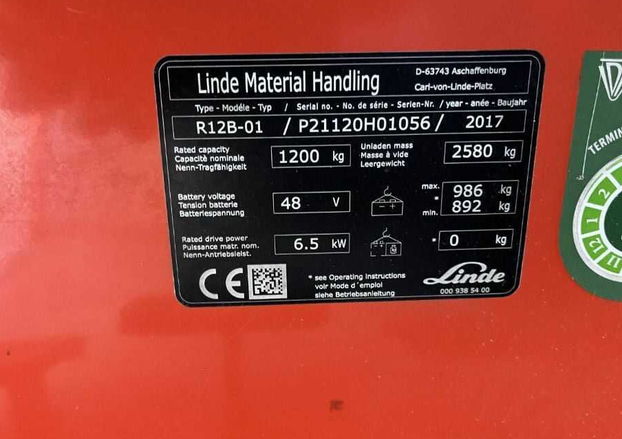 Linde R12B - Viličar s pomičnim teleskopom: slika 4 Linde R12B - Viličar s pomičnim teleskopom: slika 4