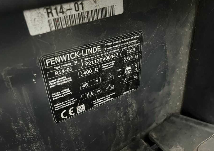 Linde R14-01 - Viličar s pomičnim teleskopom: slika 4 Linde R14-01 - Viličar s pomičnim teleskopom: slika 4