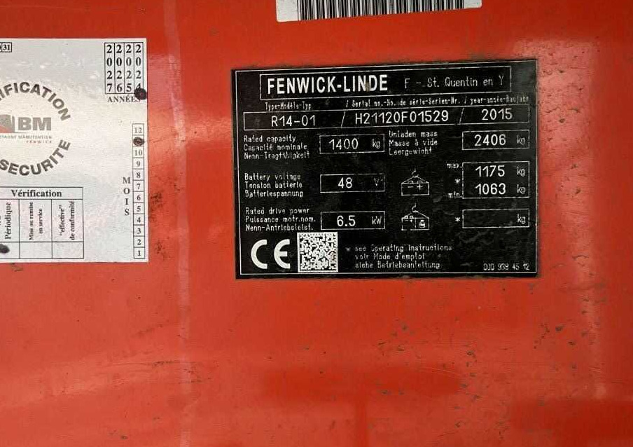 Linde R14-01 - Viličar s pomičnim teleskopom: slika 4 Linde R14-01 - Viličar s pomičnim teleskopom: slika 4