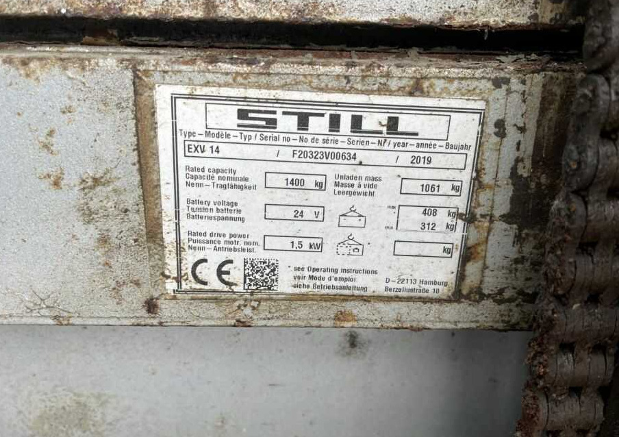 Still EXV14 - Stroj za zlaganje: slika 4 Still EXV14 - Stroj za zlaganje: slika 4
