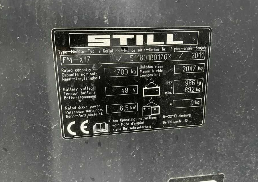 Still FM-X17 - Viličar s pomičnim teleskopom: slika 4 Still FM-X17 - Viličar s pomičnim teleskopom: slika 4