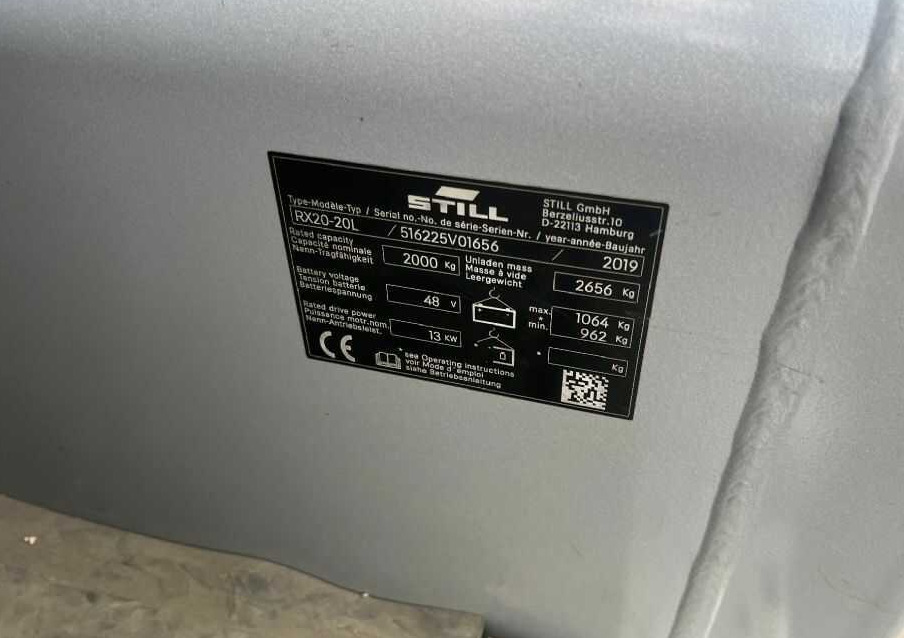Still RX20-20L - Električni viličar: slika 4 Still RX20-20L - Električni viličar: slika 4