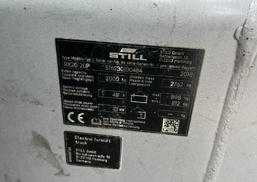 Still RX20-20P - Električni viličar: slika 4 Still RX20-20P - Električni viličar: slika 4