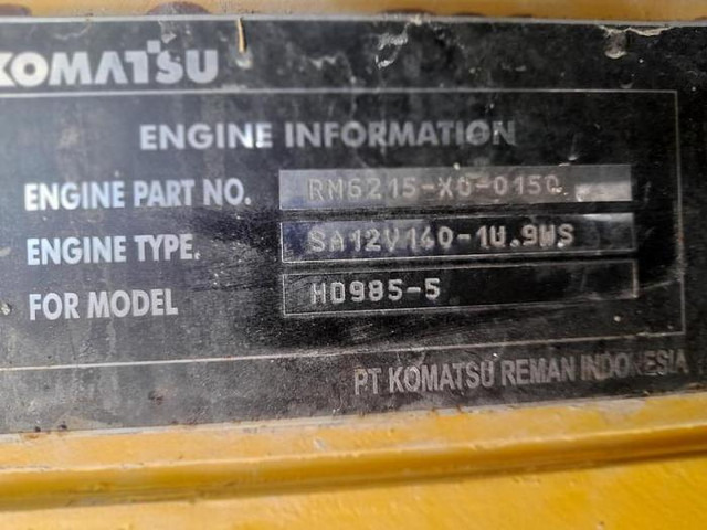Komatsu SA12V140 - WA800 - HD785 - HD985 - D475 engine - - Motor: slika 5 Komatsu SA12V140 - WA800 - HD785 - HD985 - D475 engine - - Motor: slika 5