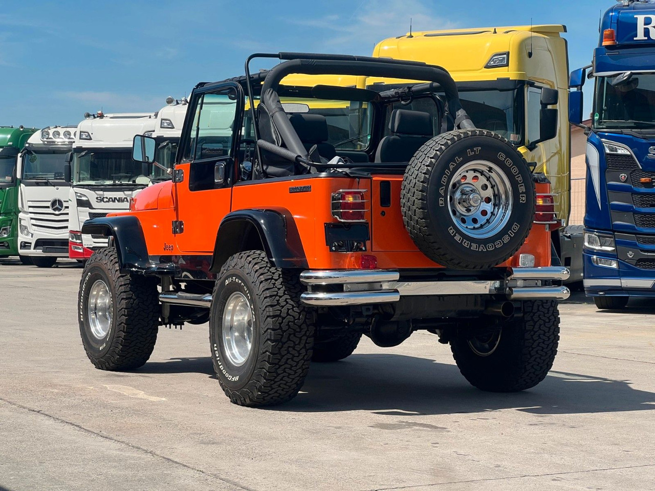 SUV Jeep Wrangler  * V8 UMBAU * OLDTIMER * TOP *: slika 13
