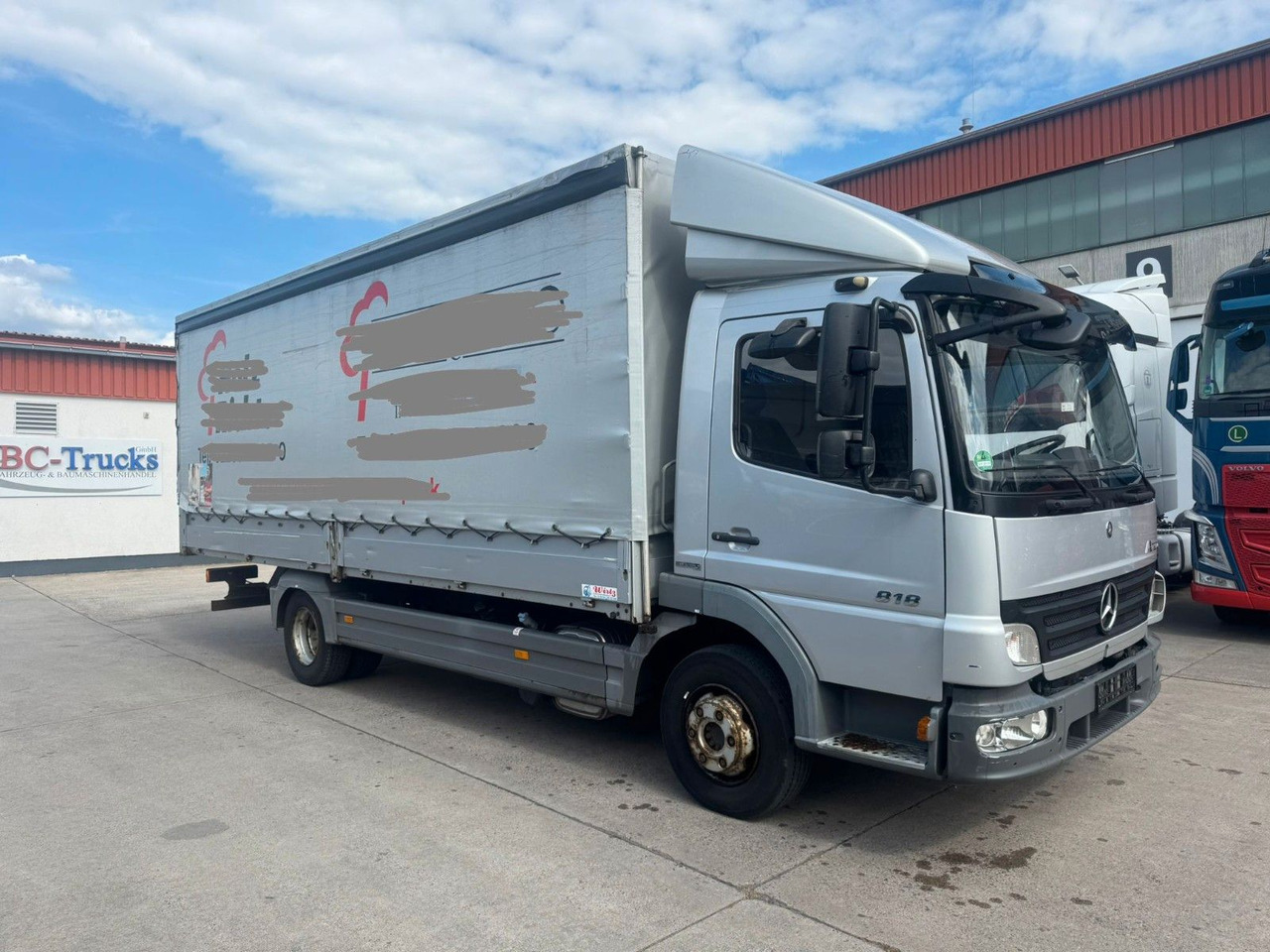 Dostavno vozilo s ponjavo Mercedes-Benz ATEGO 818 * PR.PL * 217.000 KM * 1. HAND * TÜV: slika 1