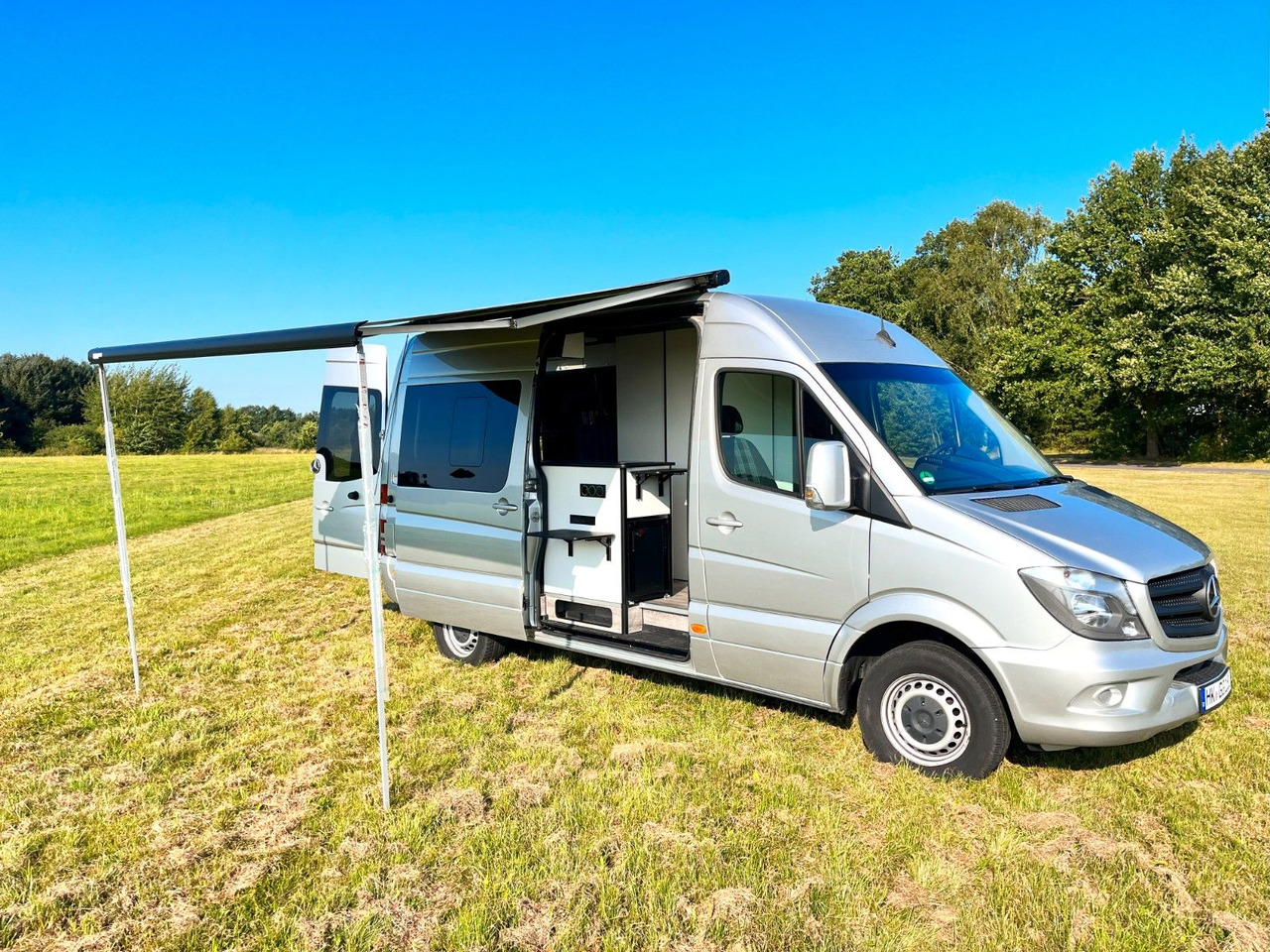 Mercedes-Benz Sprinter 3,5t Solar / Dusche / WC - Kombi avtodom: slika 1 Mercedes-Benz Sprinter 3,5t Solar / Dusche / WC - Kombi avtodom: slika 1