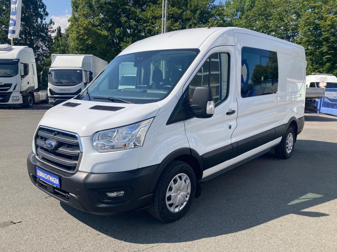 Ford Transit 350 L3H2 MIXTO Euro6 Klima AHK Ford Transit 350 L3H2 MIXTO Euro6 Klima AHK - Furgon: slika 2 Ford Transit 350 L3H2 MIXTO Euro6 Klima AHK Ford Transit 350 L3H2 MIXTO Euro6 Klima AHK - Furgon: slika 2