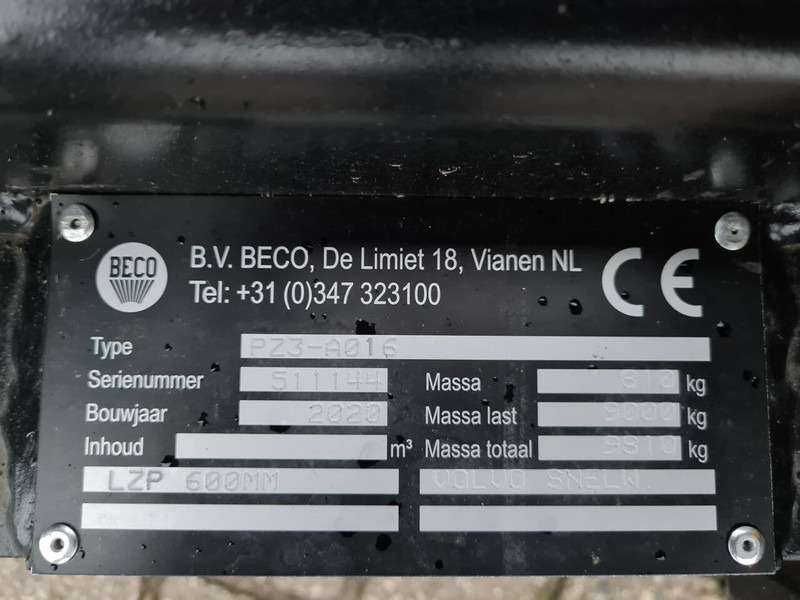 Beco palletvork LPZ3 - Vilice za Oprema za rokovanje z materiali: slika 4 Beco palletvork LPZ3 - Vilice za Oprema za rokovanje z materiali: slika 4