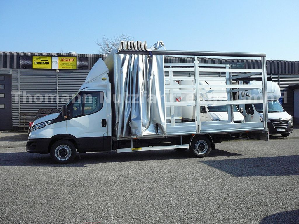 Iveco Daily 35S18 Pritsche Plane Edscha Verdeck - Dostavno vozilo s ponjavo: slika 1 Iveco Daily 35S18 Pritsche Plane Edscha Verdeck - Dostavno vozilo s ponjavo: slika 1