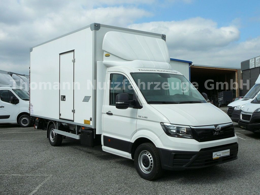 MAN TGE 3.180 Koffer Ladebordwand - Dostavno vozilo z zabojnikom: slika 1 MAN TGE 3.180 Koffer Ladebordwand - Dostavno vozilo z zabojnikom: slika 1